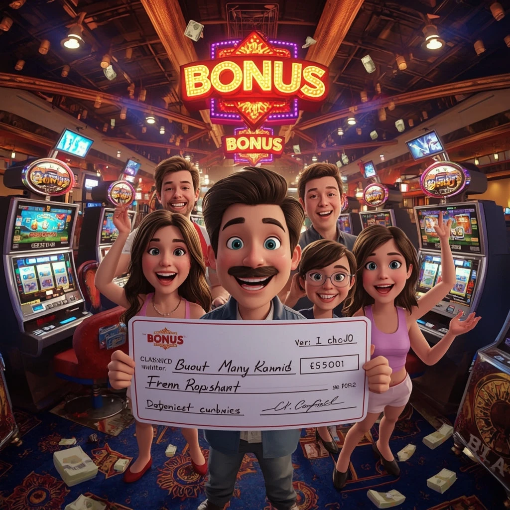 bonus dans les mains d'un homme au casino PARADISE8 CASINO